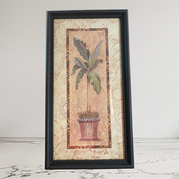 Home Interiors and Gifts Plant Picture Framed - Picture 1 of 3